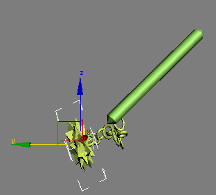 Рис. 6. Перемещение конечного эффектора