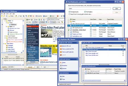 Работа с закладками в среде Check&Get