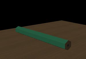 Рис. 17. Незаточенный карандаш