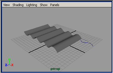 Рис. 6. Появление объекта, полученного в ходе операции Extrude