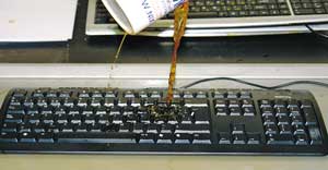 Заливание клавиатур кофеем Заливание клавиатур кофеем