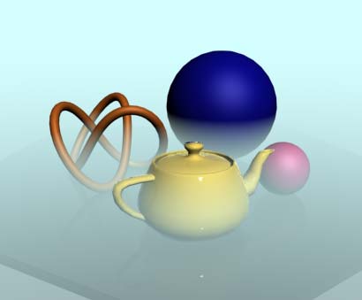 Рис. 12. Сцена двухслойного тумана