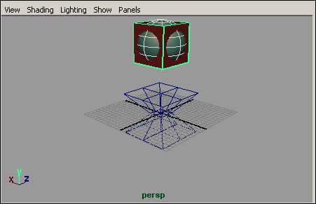 Рис. 21. Перемещение деформированных объектов вне пределов решетки