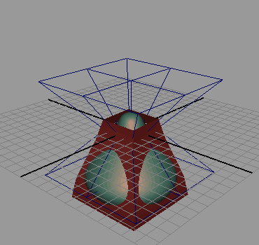 Рис. 23. Вид деформирующихся при движении объектов в одном из промежуточных кадров анимации
