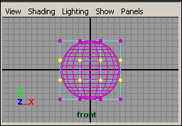 Рис. 5. Выделение вершин решетки
