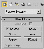 Рис. 2. Категория ParticleSystems