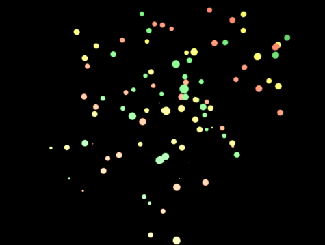 Рис. 21. Разноцветное конфетти