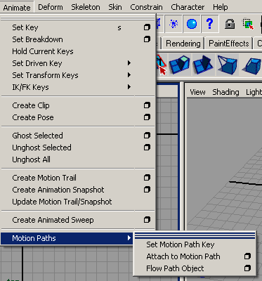 Рис. 1. Подменю MotionPaths