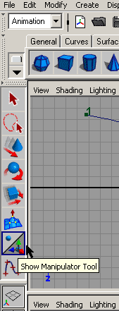 Рис. 17. Инструмент ShowManipulatorTool