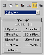 Рис. 24. Объекты типа Deflectors