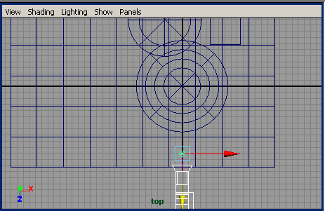 Рис. 8. Перемещение камеры