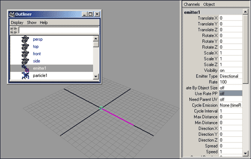 Рис. 9. Смена типа эмиттера