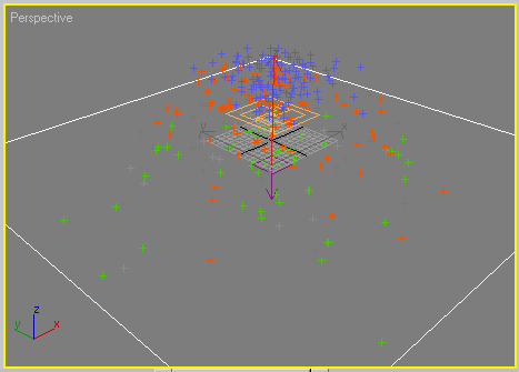 Рис. 15. Появление в сцене отражателя