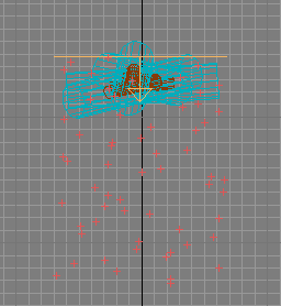 Рис. 25 Вид сцены в одном из промежуточных кадров