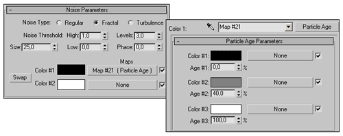 Рис. 33. Настройка параметров карты Map для текстурной карты Mask