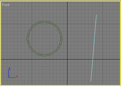 Рис. 54. Исходные элементы loft-объекта