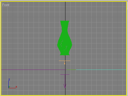 Рис. 58. Появление дефлектора и источника гравитации