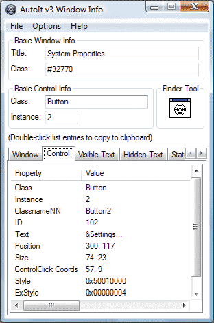 Рис. 7. Информация о кнопке Settings… окна System Properties
