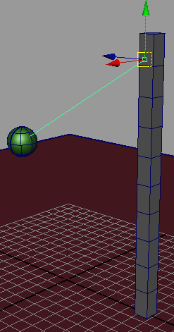Рис. 8. Перемещение Nail-ограничителя