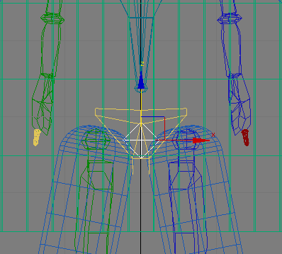 Рис. 19. Окончательное определение положения Root-кости вручную