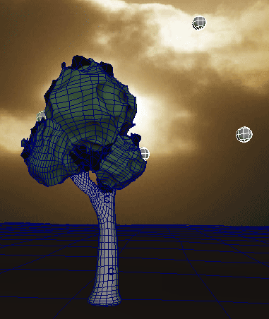 Рис. 8. Формирование вспомогательных шаров