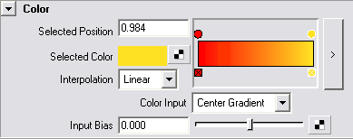 Рис. 16. Дополнительное изменение настроек параметров свитка Color