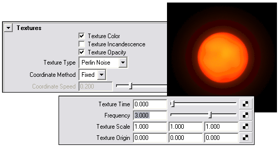 Рис. 18. Первая корректировка параметров свитка Textures