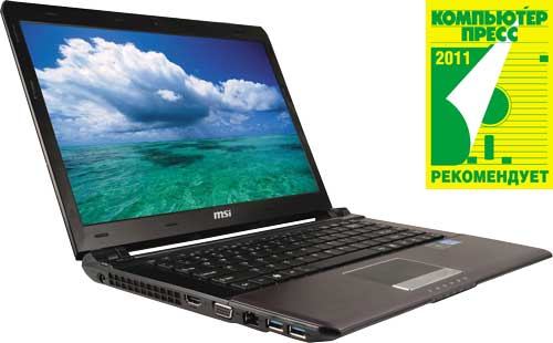Ноутбук MSI X460DX Ноутбук MSI X460DX