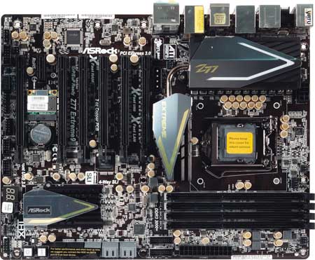 Материнская плата ASRock Z77 Extreme9 Материнская плата ASRock Z77 Extreme9